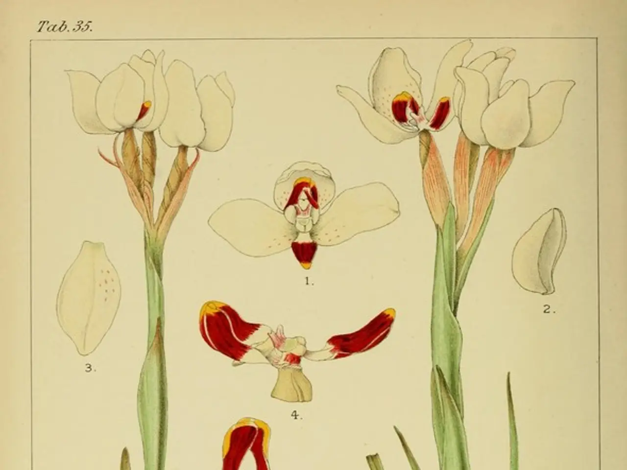 In this image, we can see a magazine poster. Here we can see few plants with flowers. Here there is...