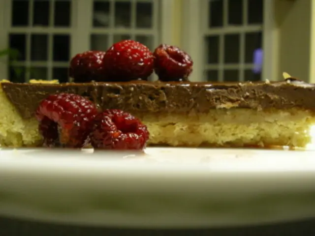 Chocolate Pear-Stuffed Pastry (Vegetarian)