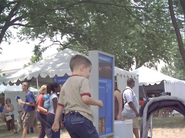 Family camping excursion in the village of September, Salento, over the weekend