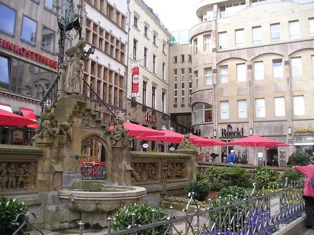 A suspended park showcasing horticulture masterpieces by esteemed designers emerges as a towering...