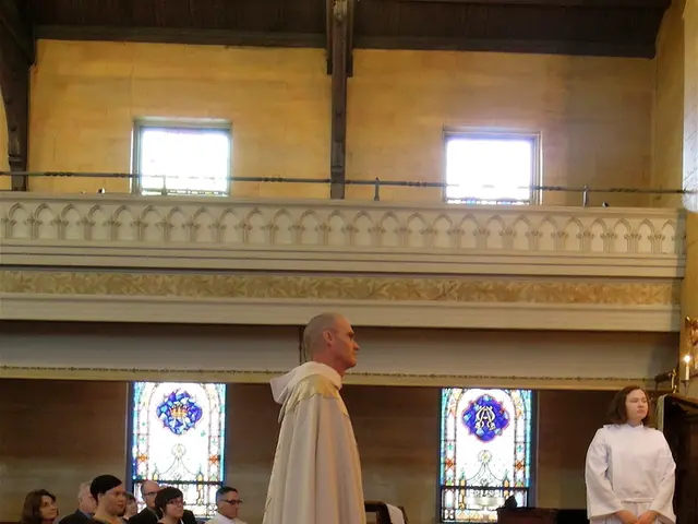 Artist Ditches Voluptuous Female Figures for Stained Glass Masterpieces, Producing Some of the...