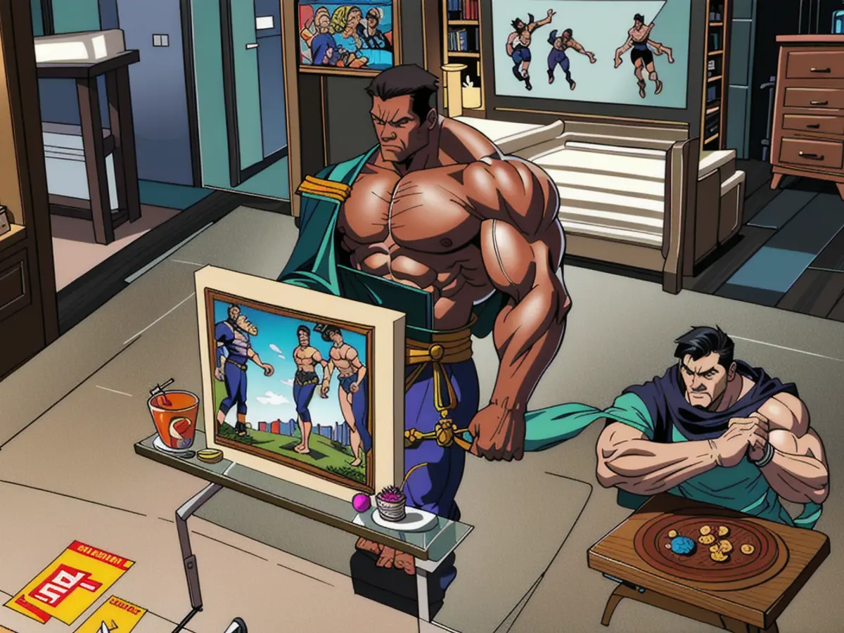 Image of the Reviewer's Perspective on the Transparent Tabletop Design Image showcasing the reviewer's perspective of a glass table.